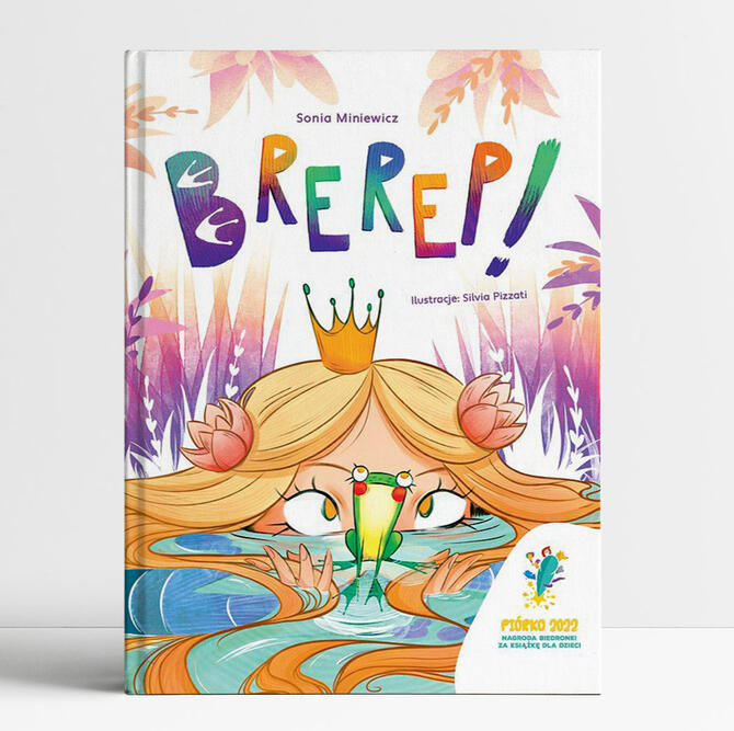 Polish Children's book Brerep!, author Silvia Pizzati, Illustrator Silvia Pizzati, Publisher Zielona Sowa, Children's book contest winner in illustration cathegory Silvia Pizzati picture book illustator.